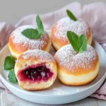 Homemade Jam Donut Focaccia: Sweet Comfort for Brunch Bliss First Image First Image