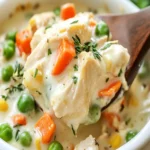Crustless Chicken Pot Pie First Image First Image