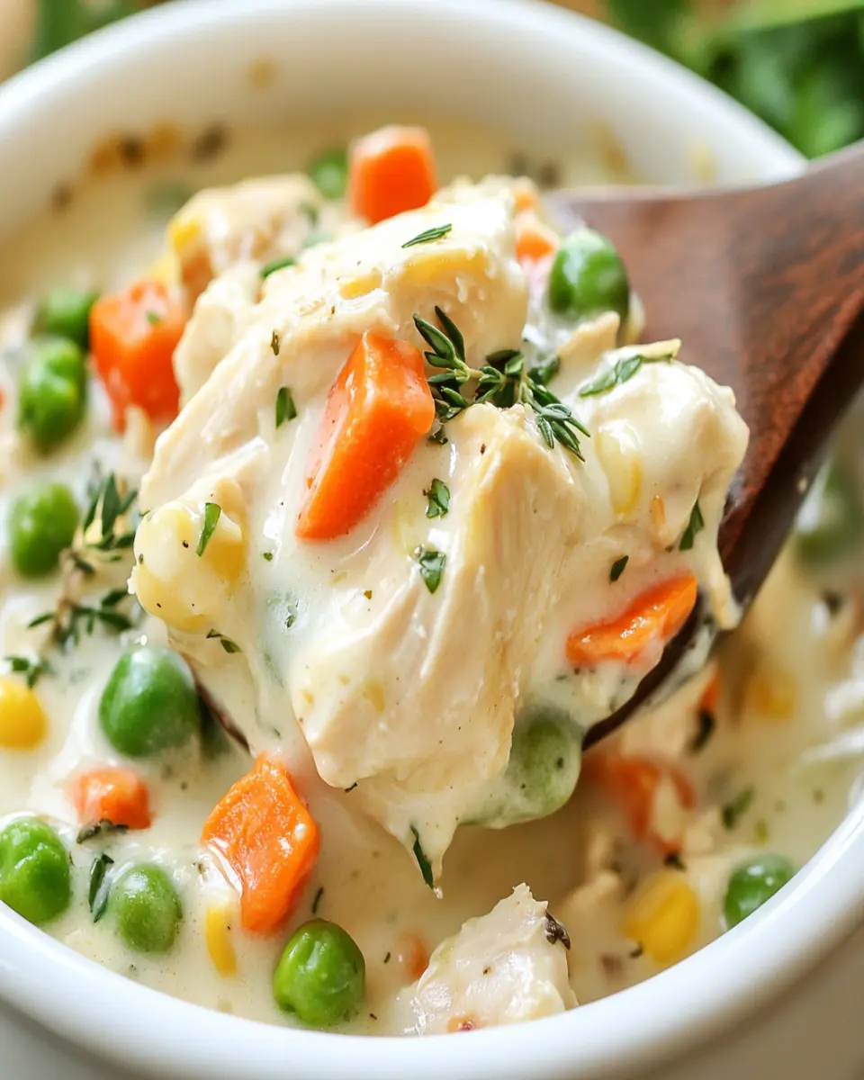 Crustless Chicken Pot Pie First Image First Image