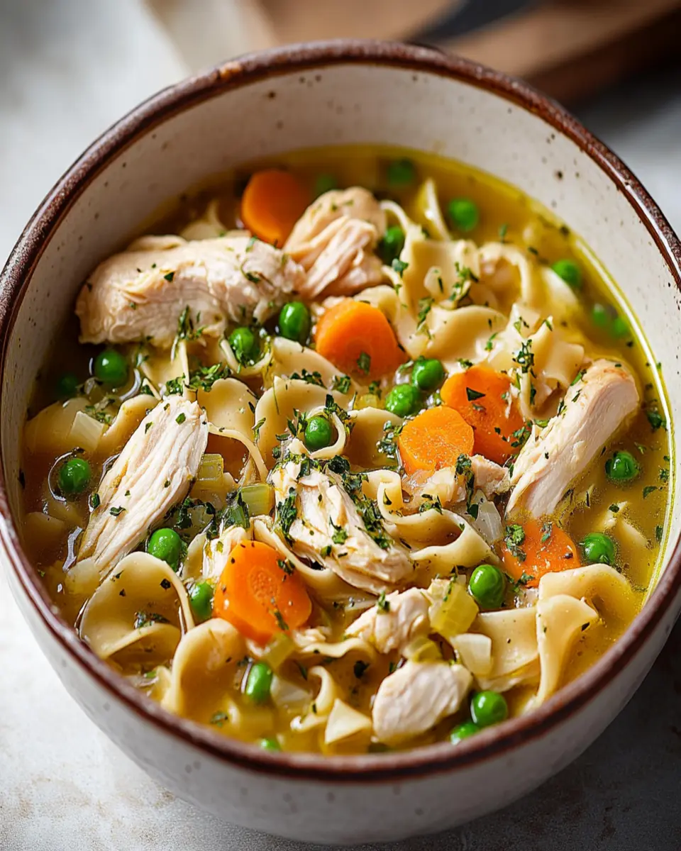 3-Ingredient Cozy Chicken Noodle Bowls First Image First Image