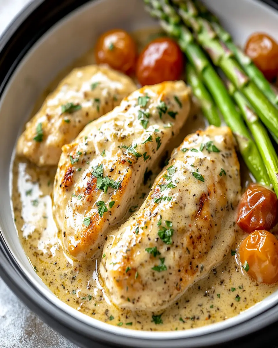 5-Ingredient Slow Cooker Angel Chicken with Italian Dressing Mix First Image First Image