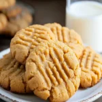 Easy Peanut Butter Cookies {Classic} First Image First Image