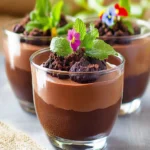 Chocolate Pudding Pots {Dirt Pudding Cups} First Image First Image