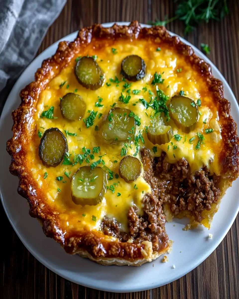 Southern Style Cheeseburger Pie First Image First Image