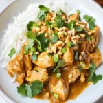Slow Cooker Peanut Chicken First Image First Image