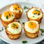 Delicious Hash Brown Egg Cups for a Perfect Breakfast Treat First Image First Image