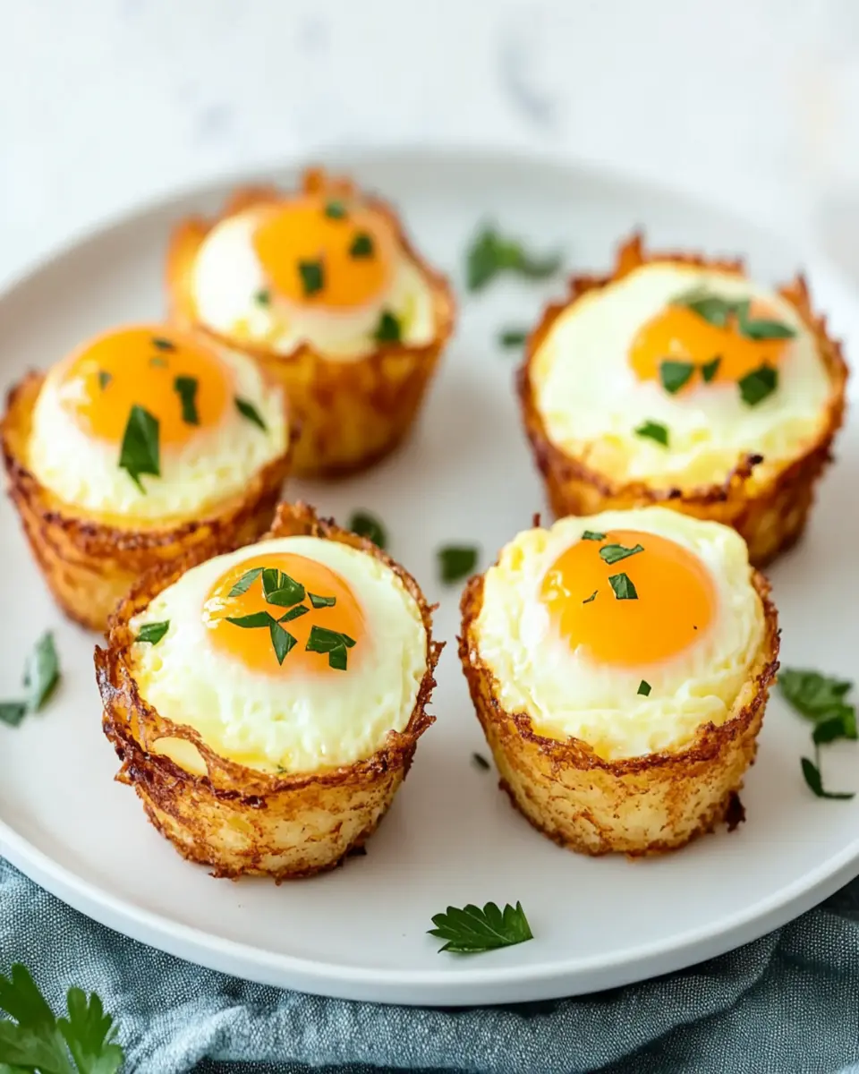 Delicious Hash Brown Egg Cups for a Perfect Breakfast Treat First Image First Image