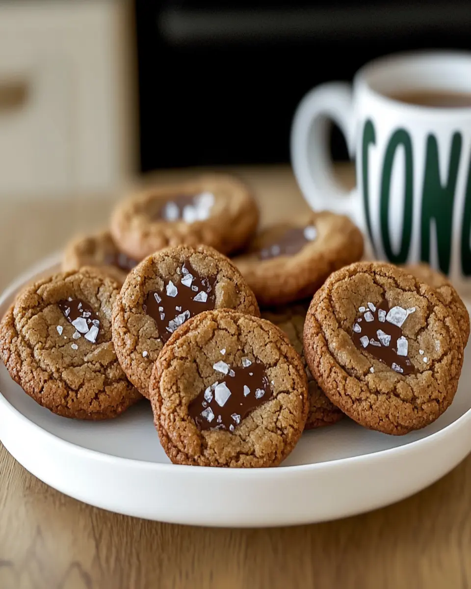 Brown Butter Coffee Toffee Cookies Recipe First Image First Image