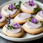 Indulge in Fog Cookies with Lavender Frosting Bliss First Image First Image