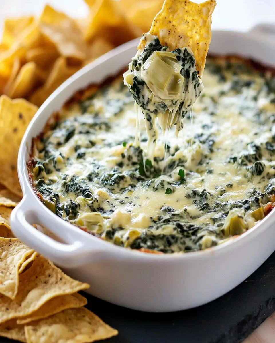 Spinach Artichoke Dip First Image First Image