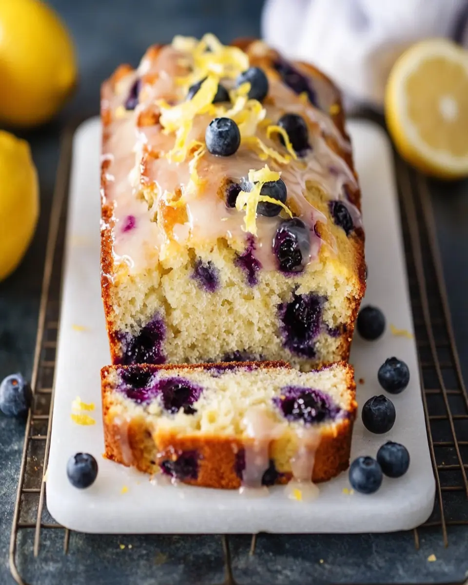 Lemon Blueberry Bread First Image First Image