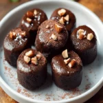 Healthy Date Brownie Bites (Flourless + No Sugar Added) First Image First Image
