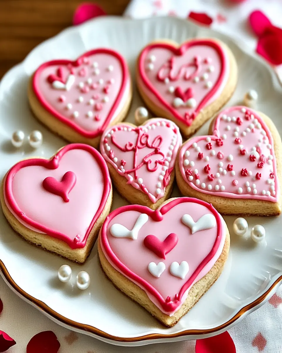 Irresistible Valentine Sugar Cookies for Love Celebrations First Image First Image