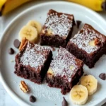 Decadent Banana Bread Brownies for Your Sweet Tooth Cravings First Image First Image