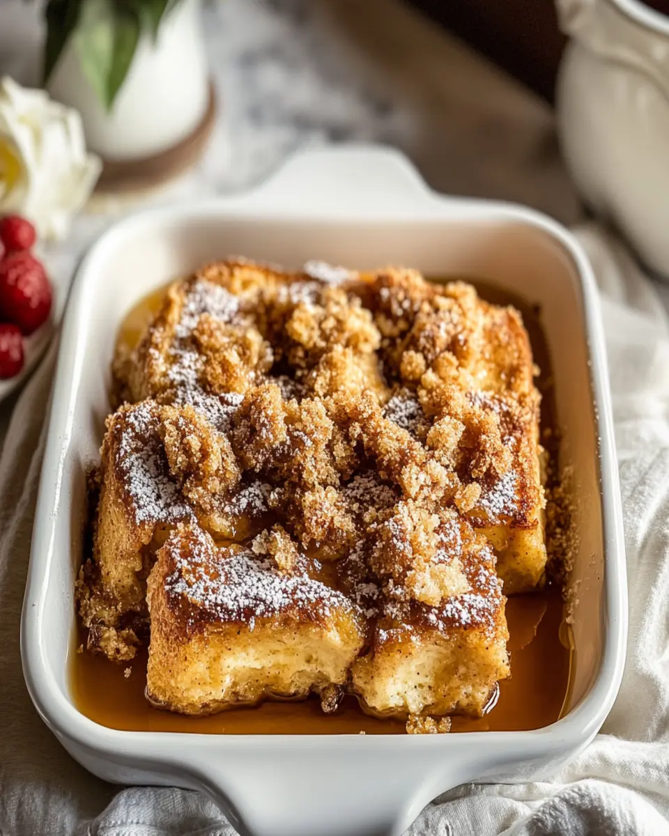 French Toast Bake with Streusel First Image First Image