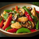Copycat Mushroom Chicken Stir-Fry Recipe First Image First Image