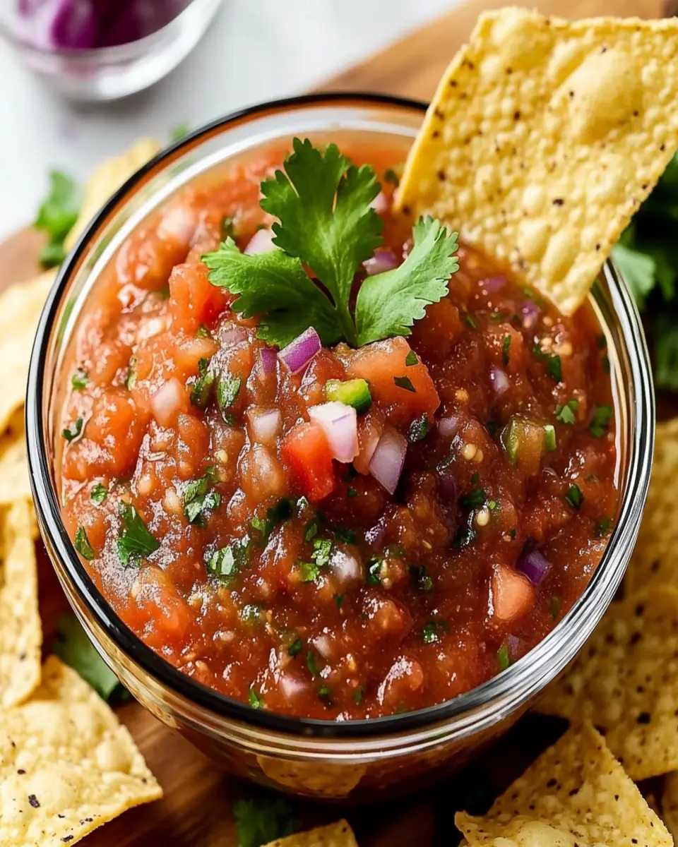 Homemade Salsa First Image First Image