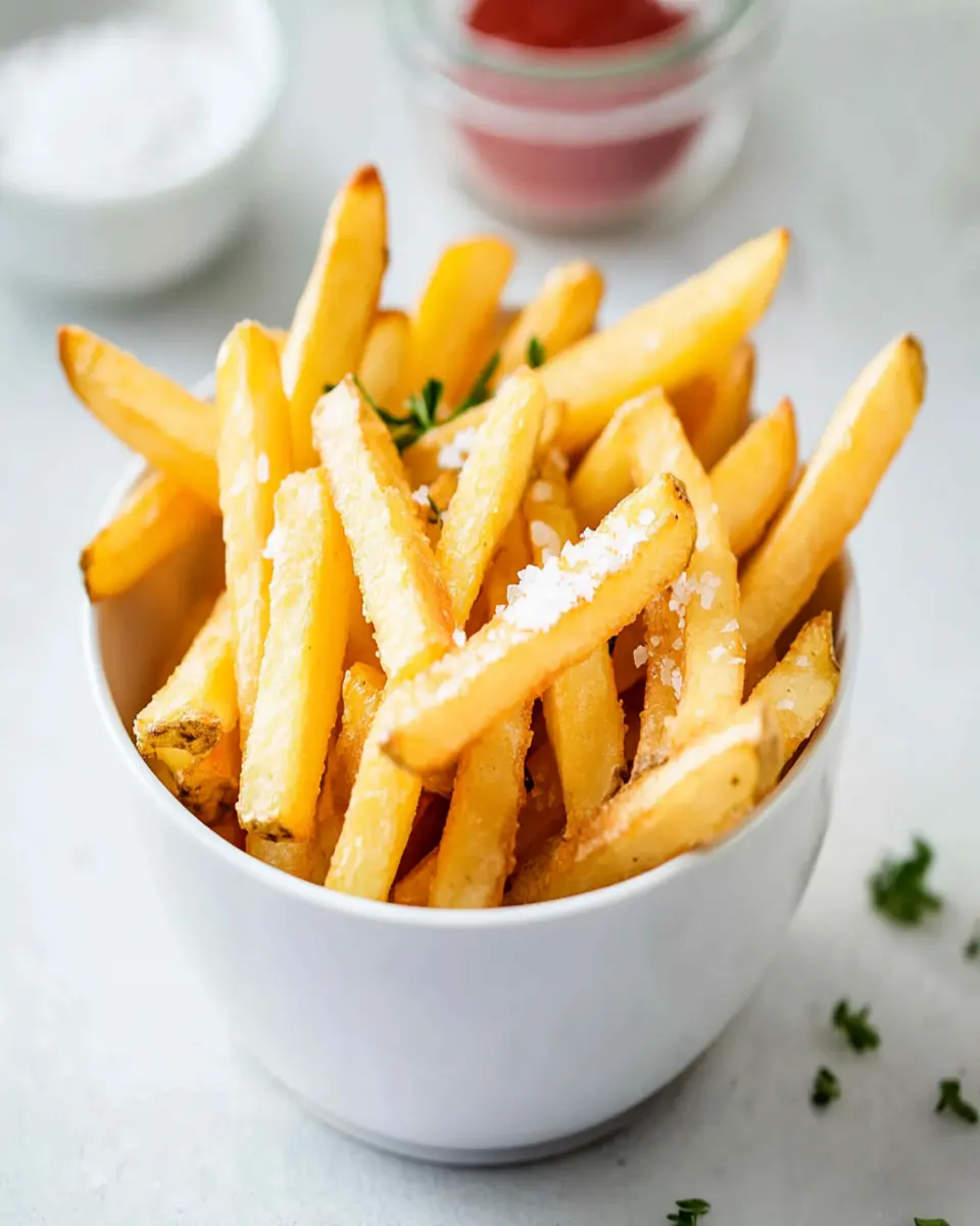 Air Fryer Crispy Frozen French Fries First Image First Image
