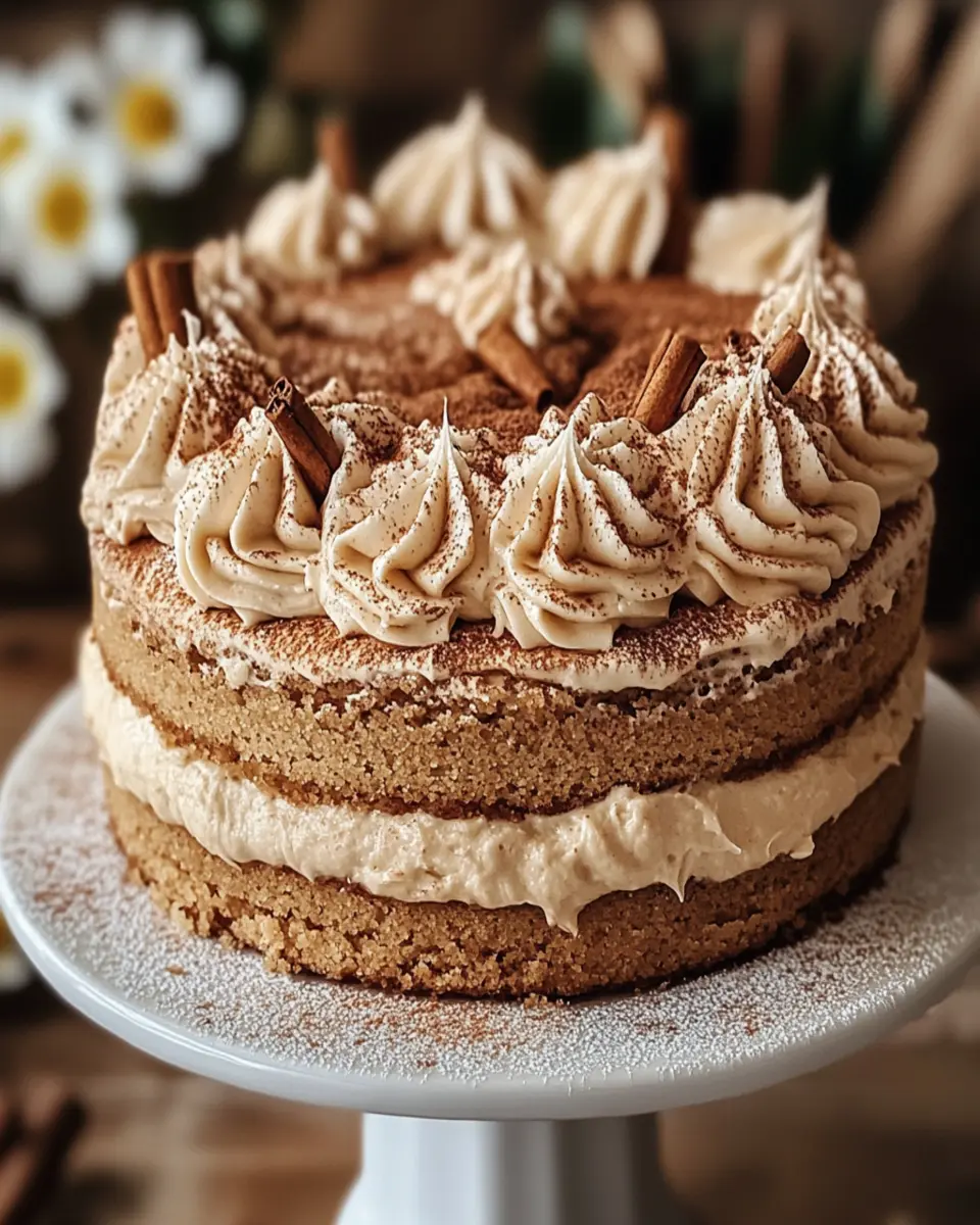 CINNAMON SPICE LAYER CAKE: Discover the Ultimate Recipe! First Image First Image