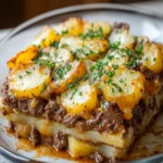 Simple Oven-Baked Beef and Potato Bake First Image First Image
