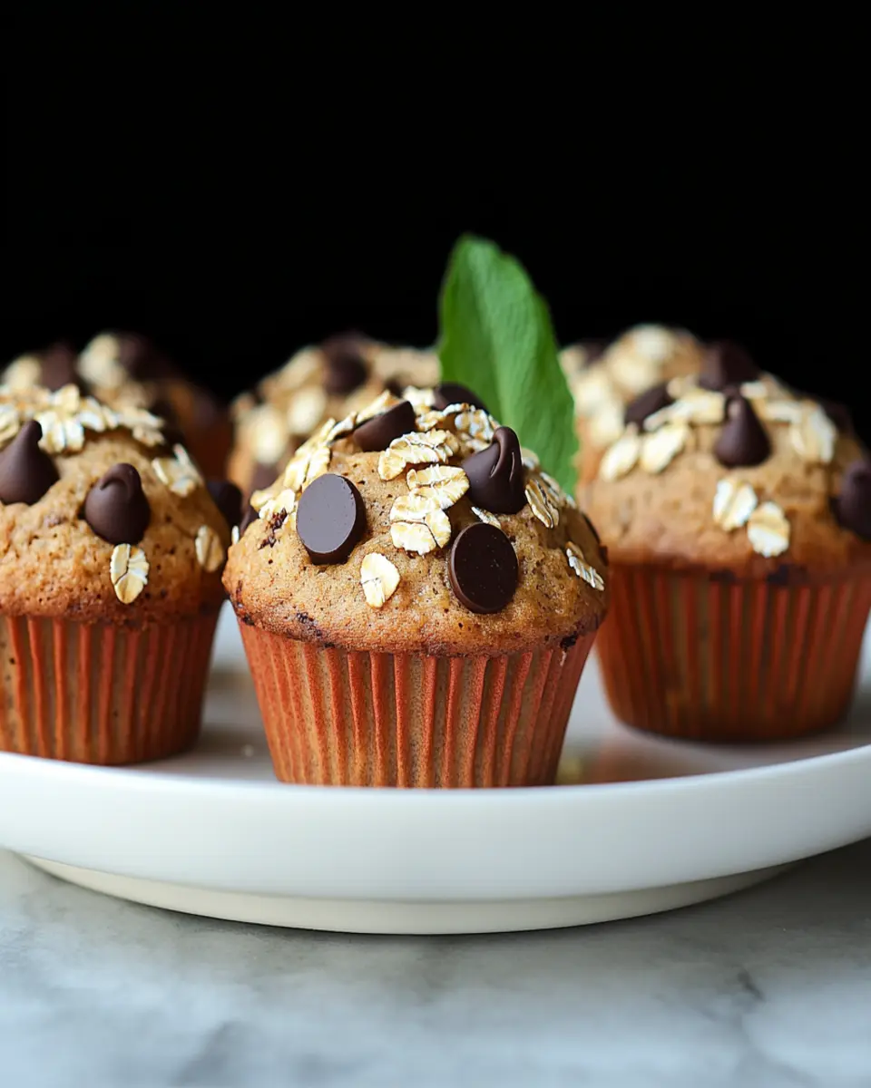 Oatmeal Chocolate Chip Muffins Recipe First Image First Image