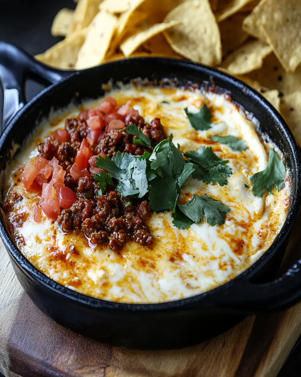 Queso Fundido with Chorizo First Image First Image