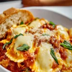 Easy Baked Cheesy Ravioli First Image First Image