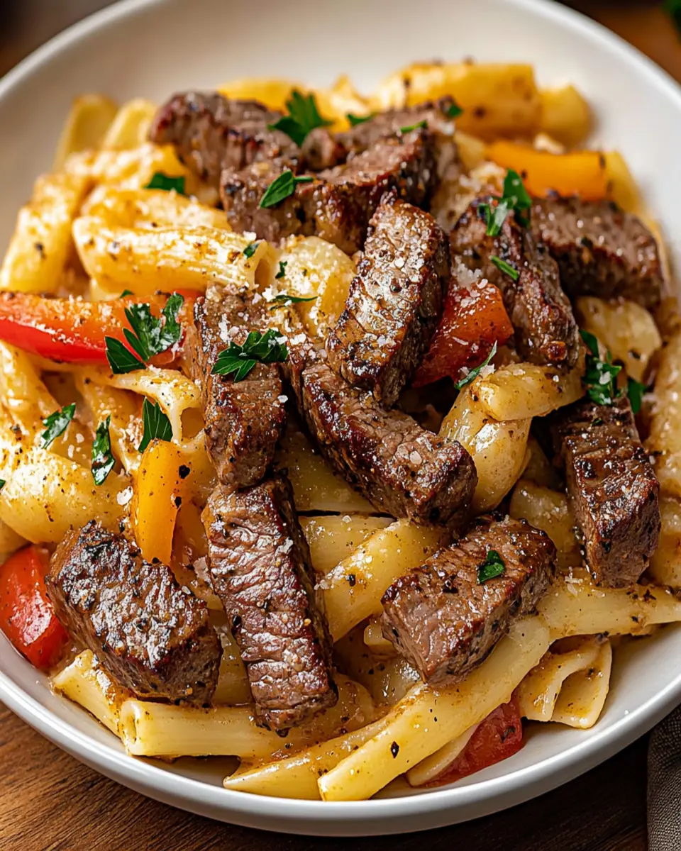 Flavorful Cajun Steak Pasta: A Taste Adventure Awaits First Image First Image