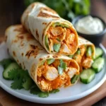 Spicy Buffalo Chicken Wraps First Image First Image
