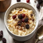 Old-Fashioned Baked Rice Pudding Recipe First Image First Image