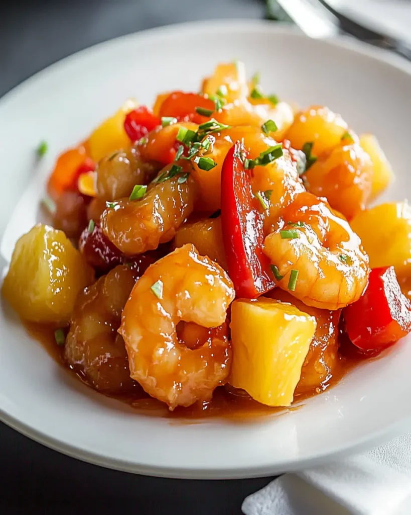 Sweet and Sour Prawns First Image First Image