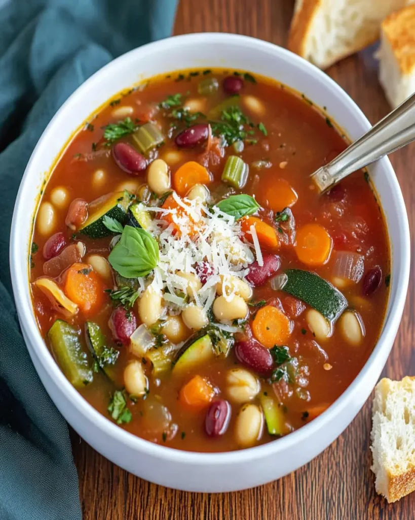 Minestrone Soup First Image First Image