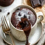 Chocolate Molten Lava Cake in a Mug First Image First Image