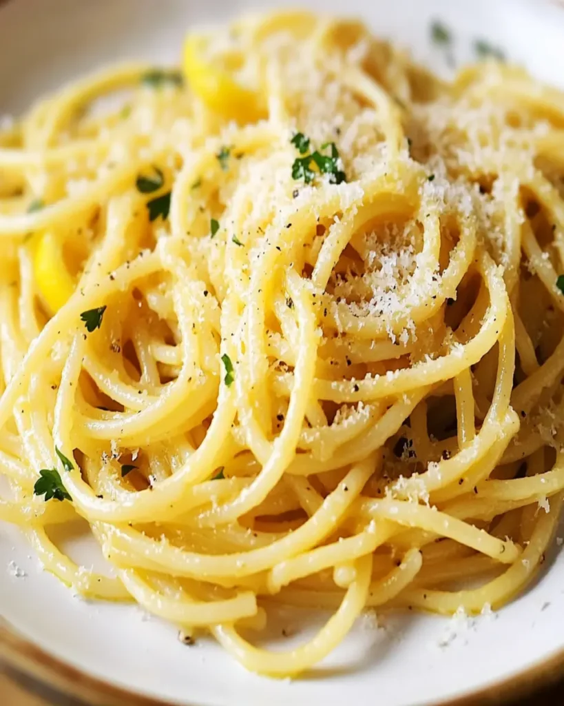 Pasta al Limone First Image First Image